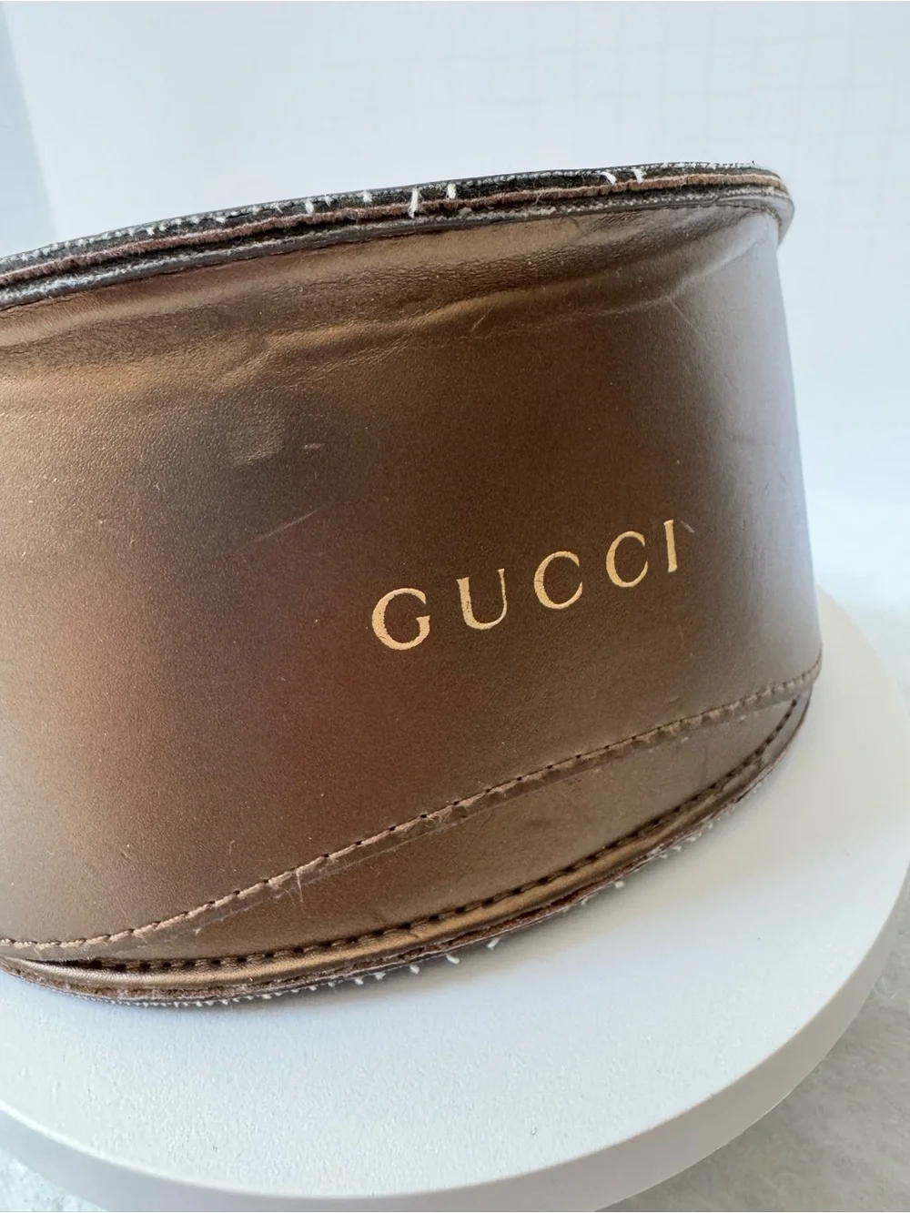 Gucci Brown Gradient Oversized Sunglasses